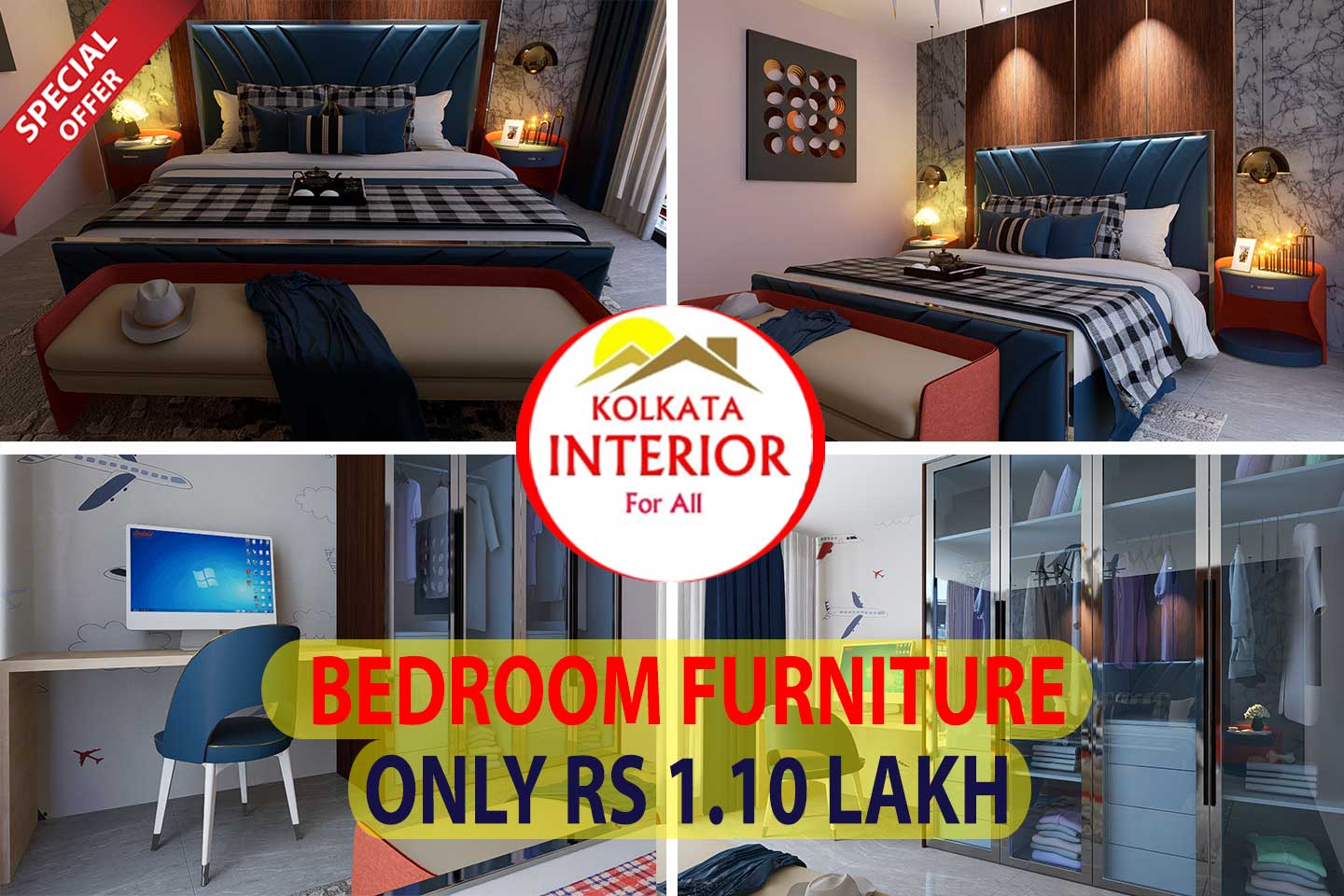 Bedroom Furniture Price Rs 1.10 Lakh